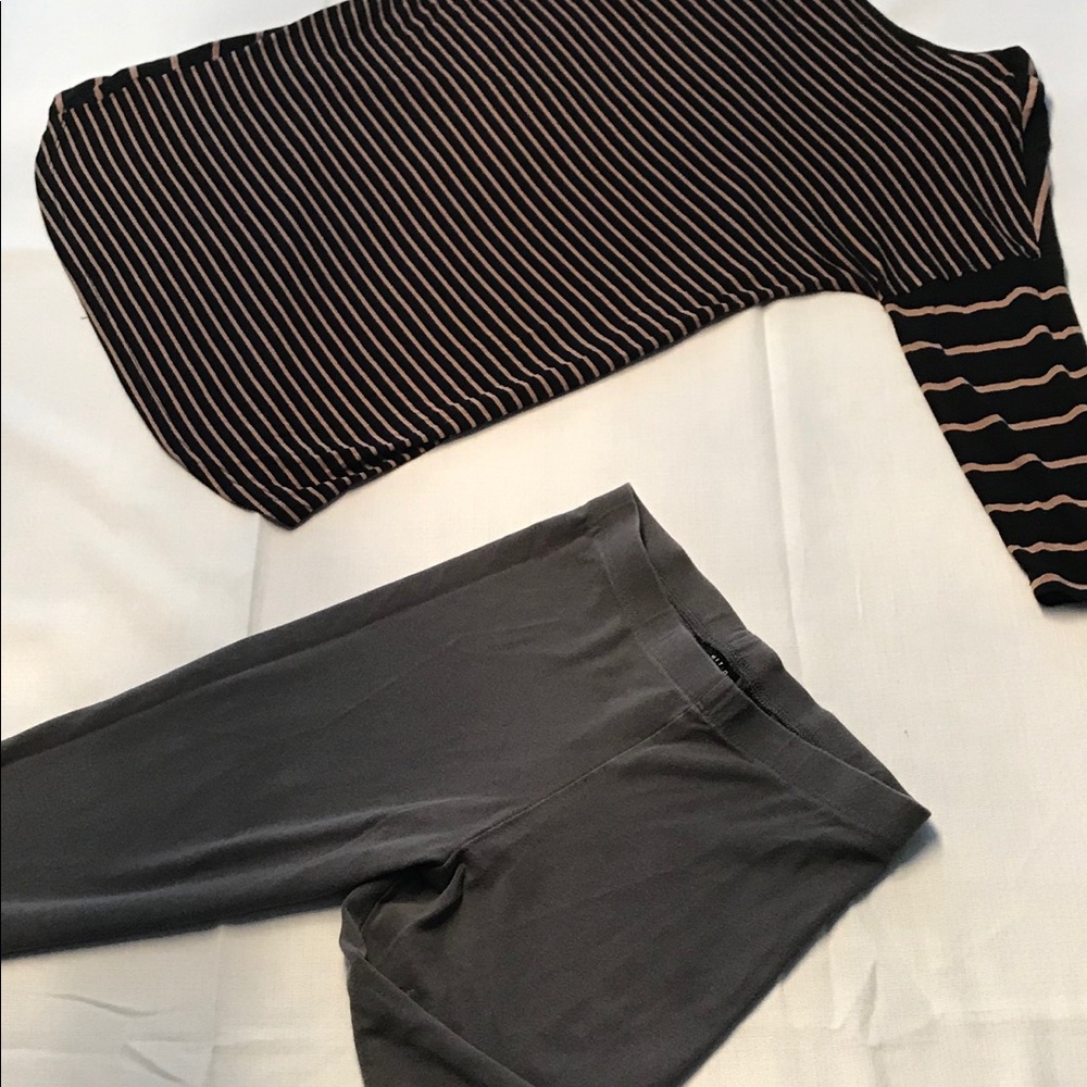 The Limited grey leggings